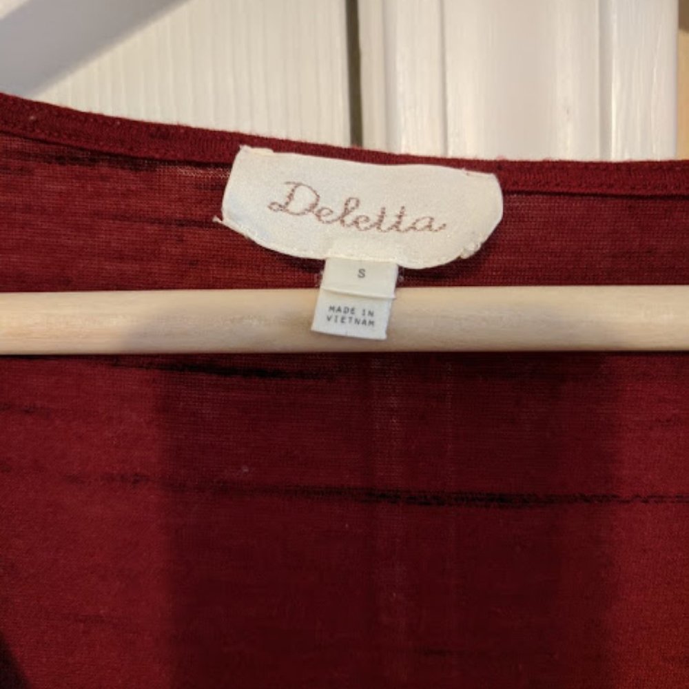 Red Deletta tunic - Picture 2 of 2